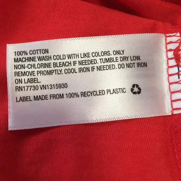 Women's Wild Fable Red Long Sleeve Crew Neck Cropped T Shirt NWT Choose Size - Picture 5 of 6